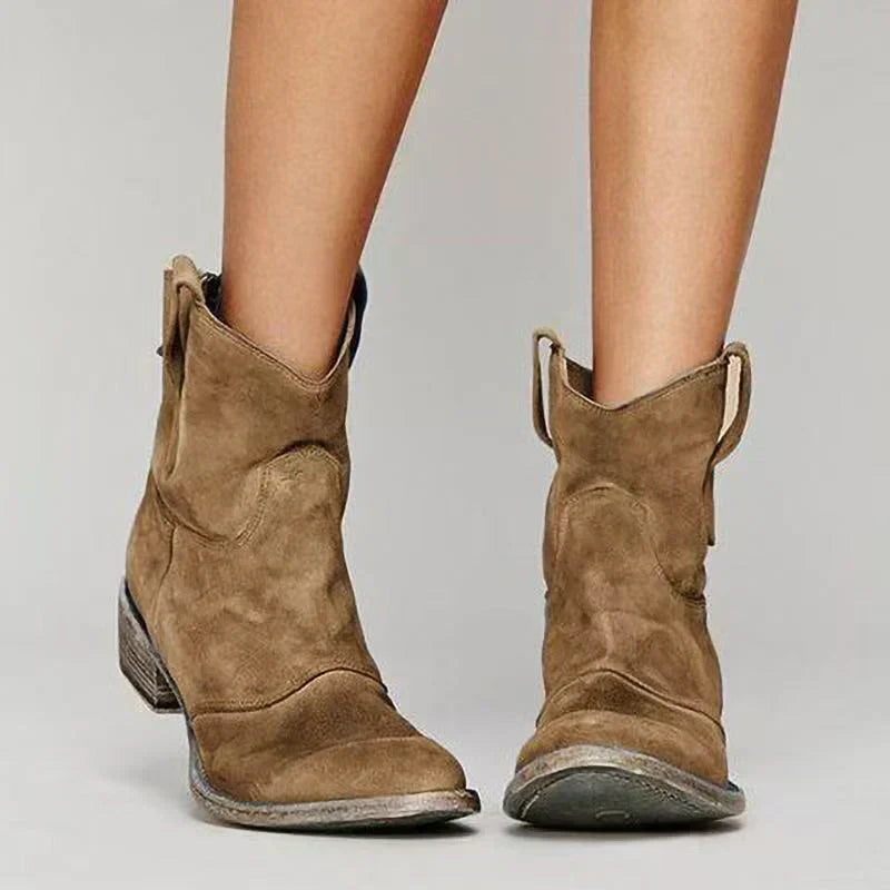 Vintage Western Ankle Boots