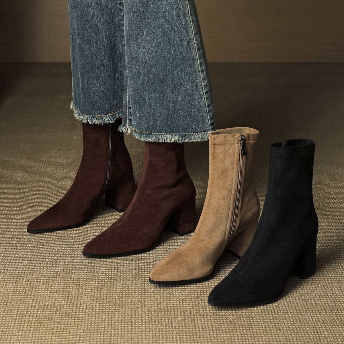 Sienna Suede Boots