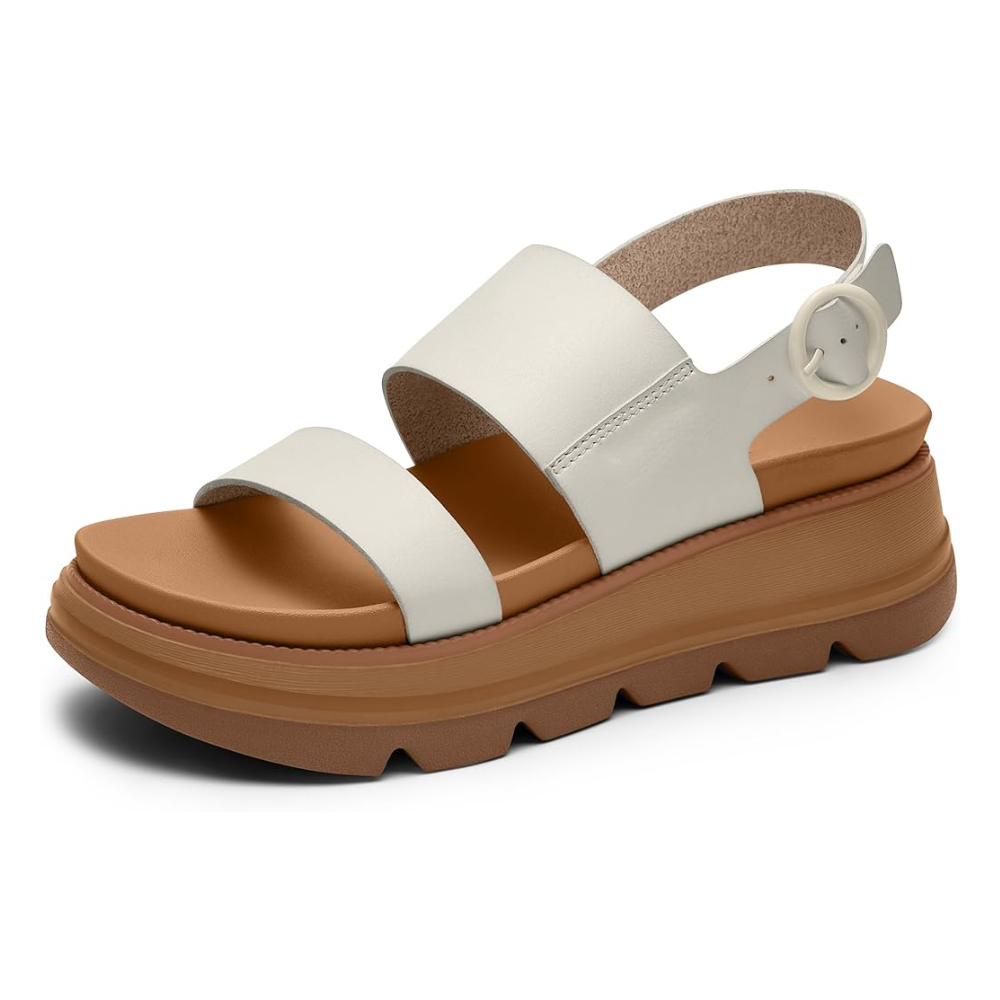 Cushioned Platform Wedge Sandals
