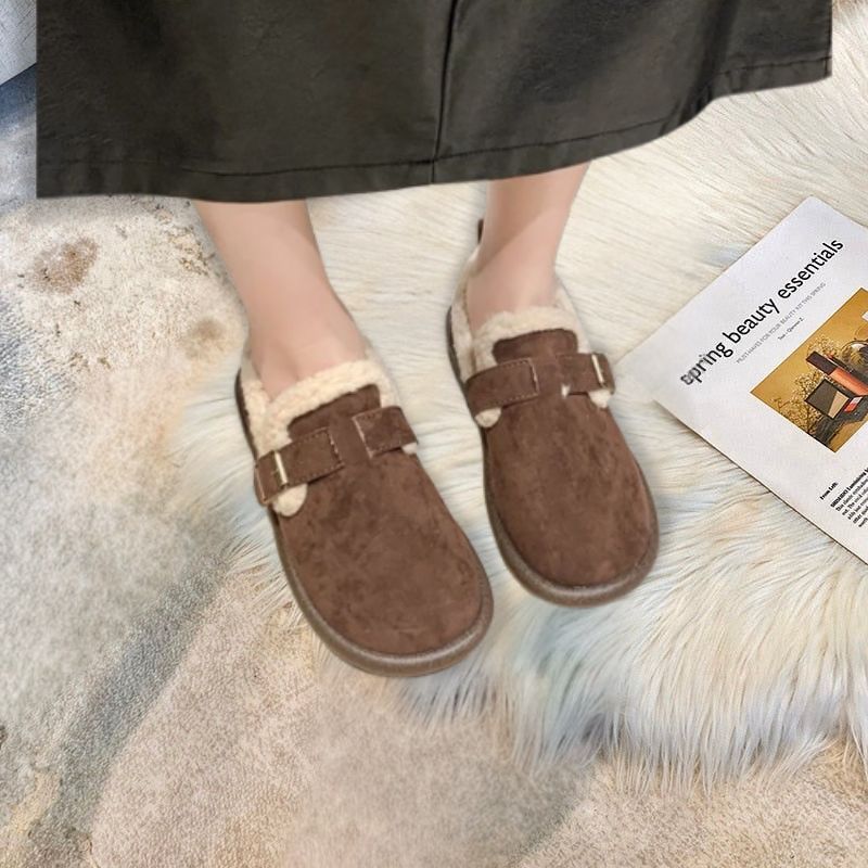 Comfort Suede Slip-On Flats