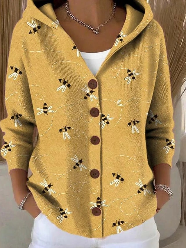 Warm Artistic Long Cardigan