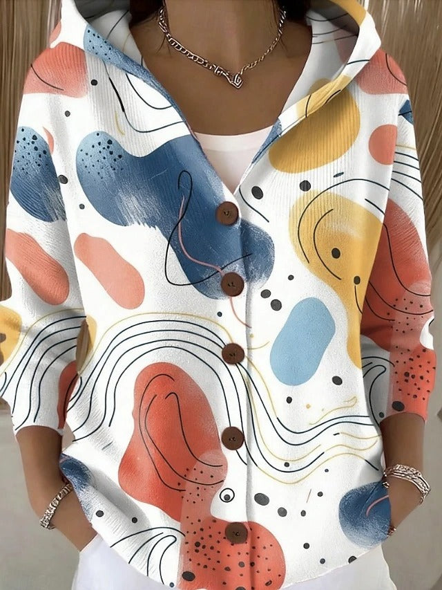 Warm Artistic Long Cardigan