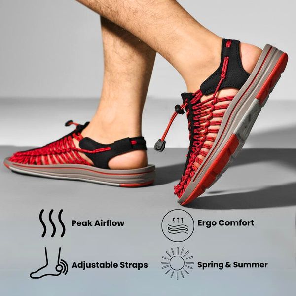 Leo Wave Sandals