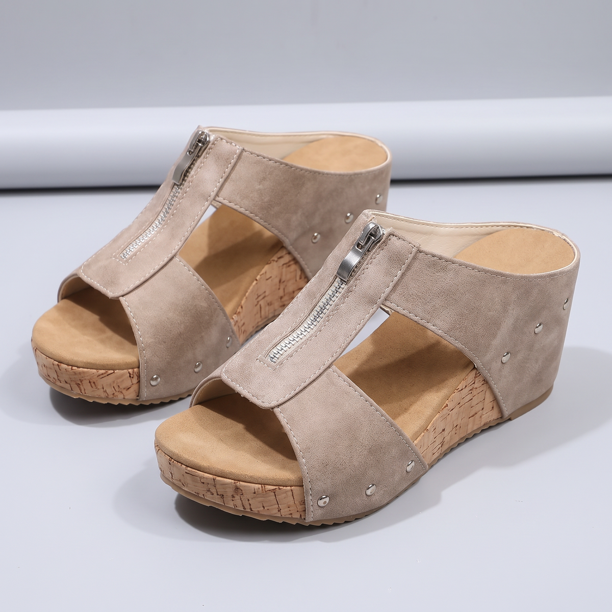 Aria Zip-Up Orthopedic Sandals