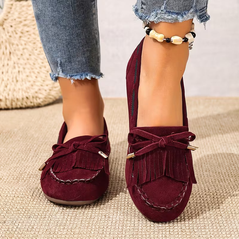 Sasha Fringe Loafers