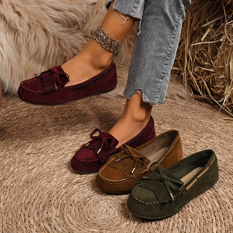 Sasha Fringe Loafers