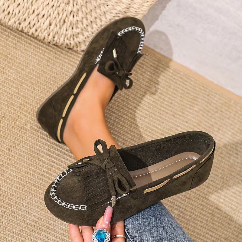 Sasha Fringe Loafers