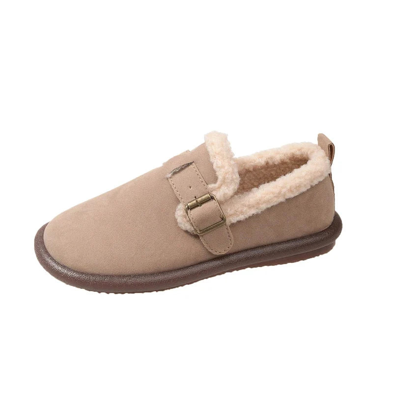 Comfort Suede Slip-On Flats