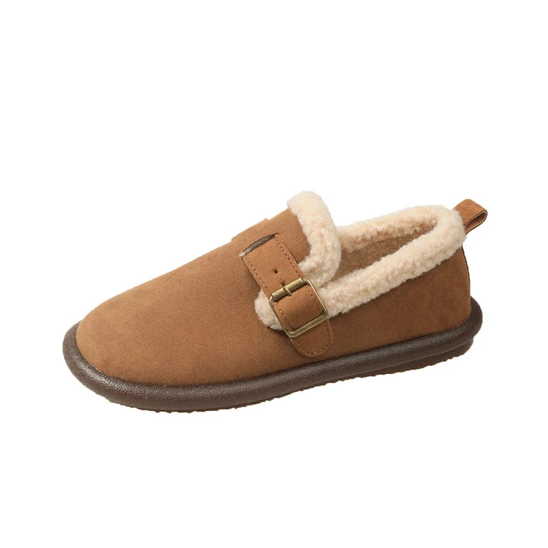 Comfort Suede Slip-On Flats