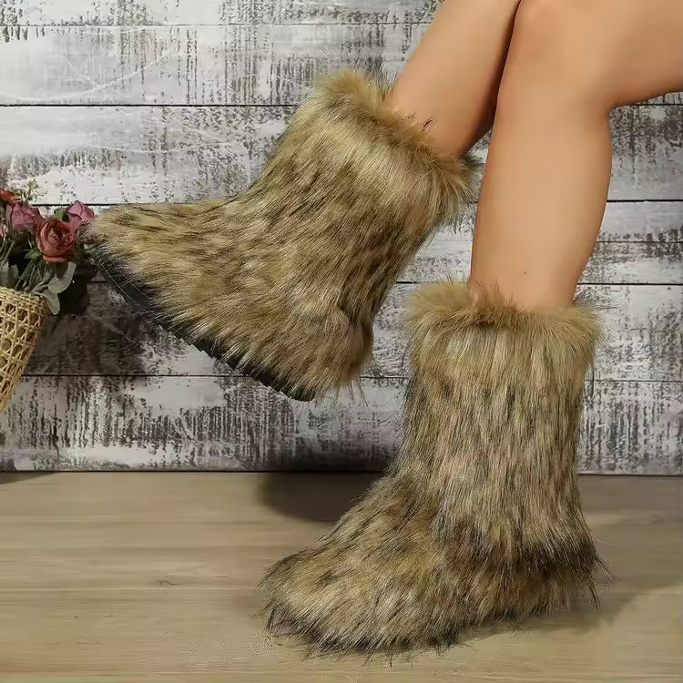 Luna Faux Fur Boots