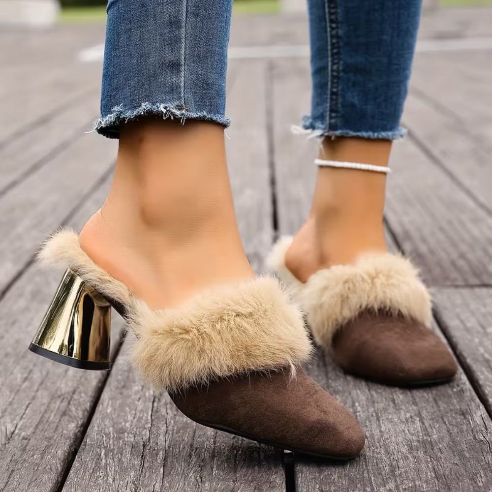 Angel CozyLift Mules