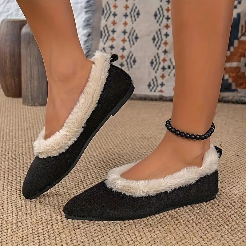Velvet Warm Flats