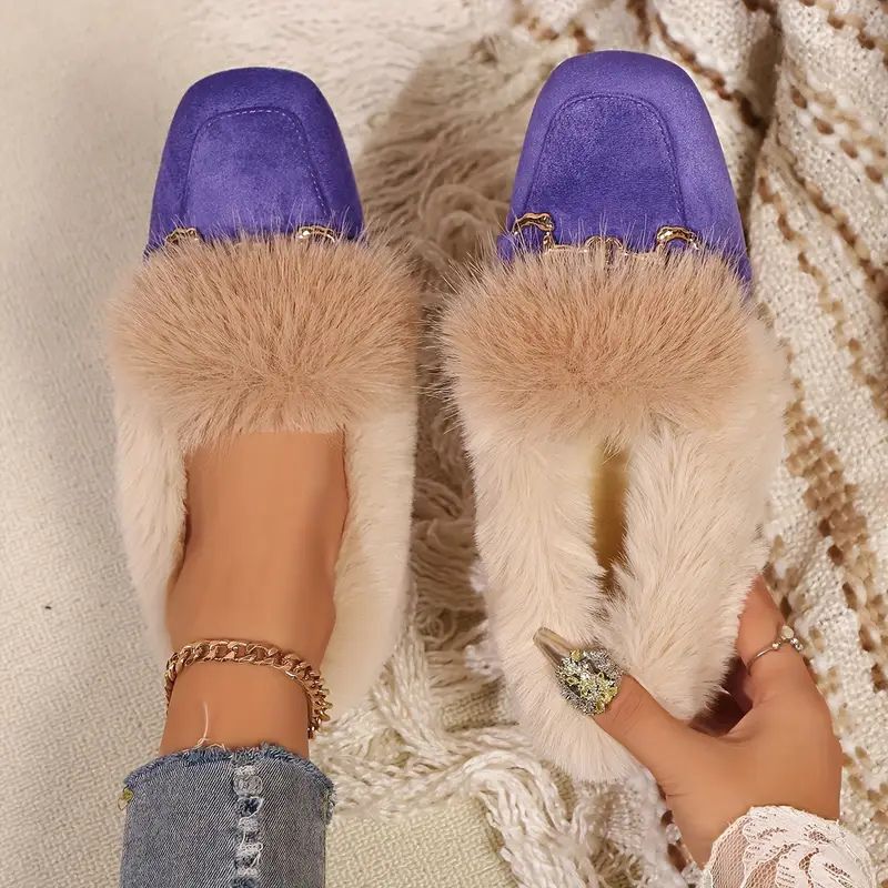 Luxe Fur Loafers