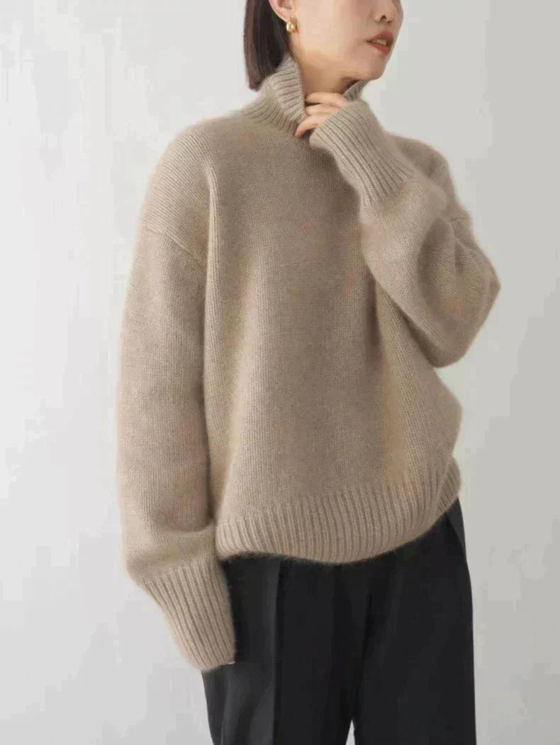 Robyn | Cashmere-Blend Turtleneck Sweater